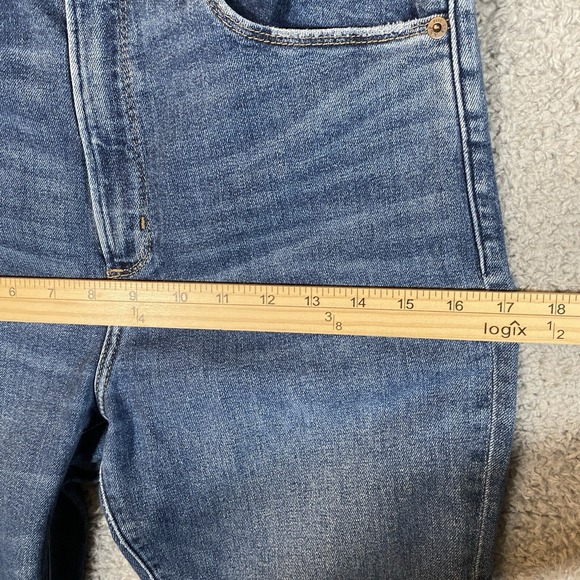 Abercrombie & Fitch Jeans‎ Womens 4R/27 Flare High Rise Denim Stretch Boho Artsy - Picture 5 of 16